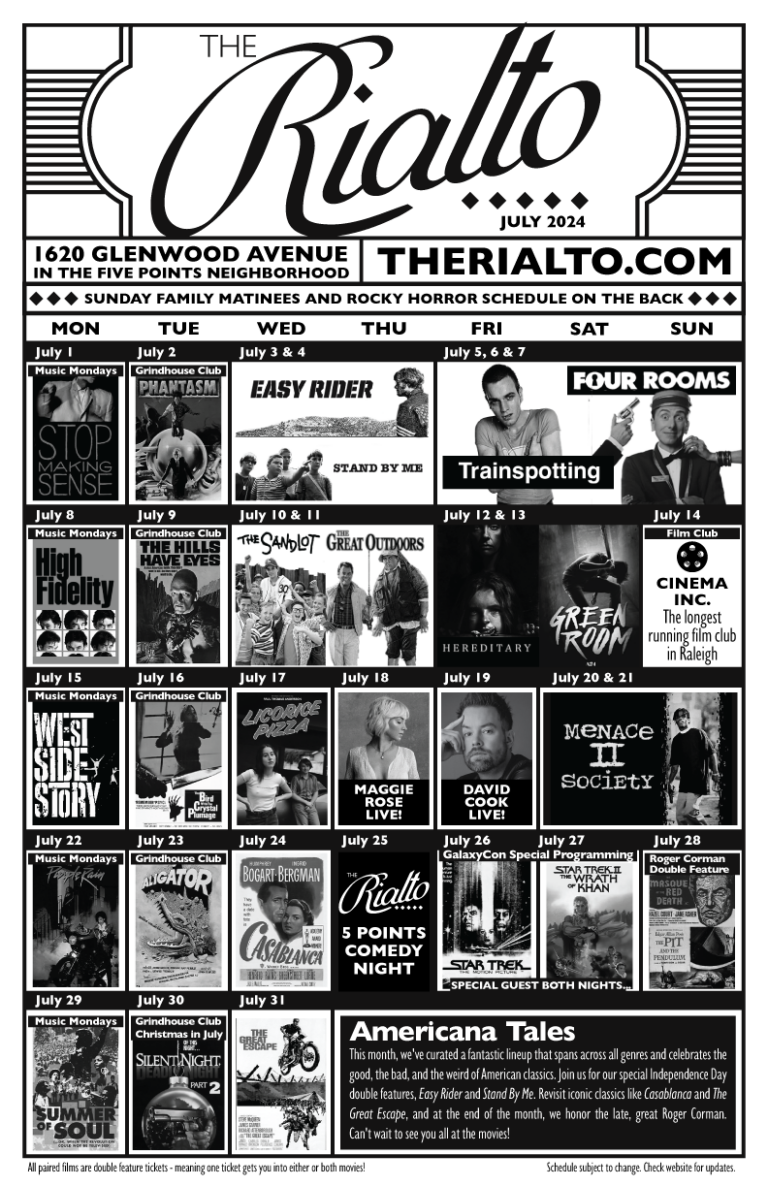 The Rialto's Calendar of Events The Rialto Theatre