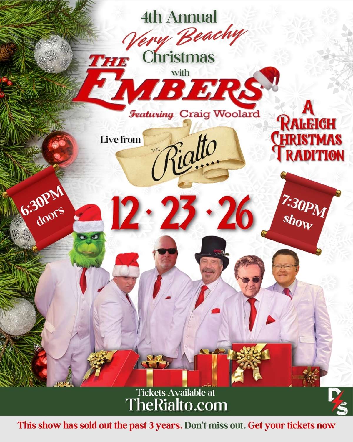 Christmas with The Embers feat. Craig Woolard